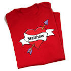 All Heart Personalized Adult T-shirt